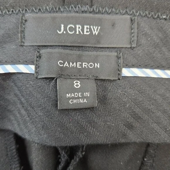 J. Crew Cameron Ankle Dress or Casual Pants Size 8 - Picture 3 of 6